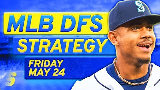 MLB DFS Today: DraftKings \& FanDuel MLB DFS Strategy (Friday 5\/24\/24)