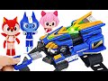 Miniforce V-rangers V-changer! V-key mounting! Transform! Summons! | DuDuPopTOY