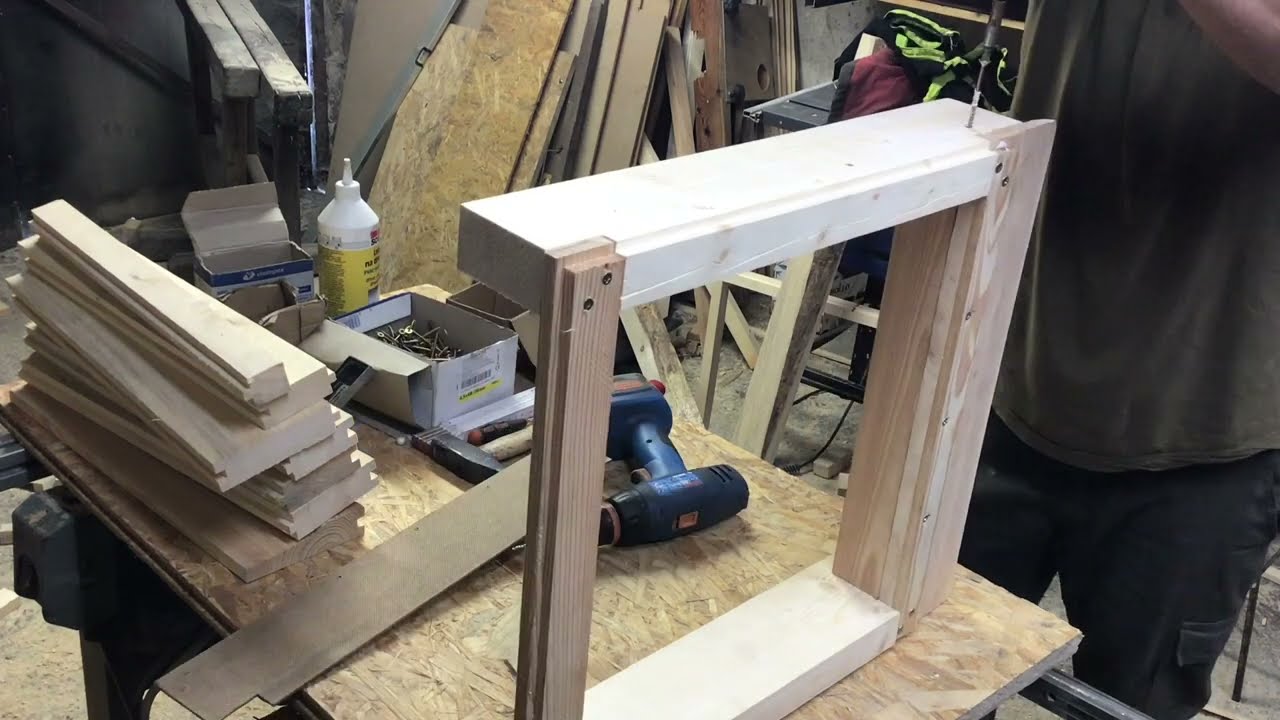 Výroba úlu - úlové dno z masivu