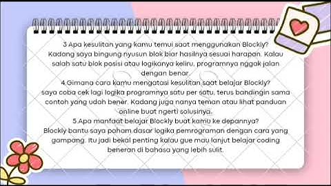 Tugas tik (membuat refleksi scratch dan blockly)