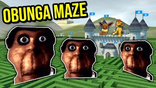 Obunga in a maze! (Gmod Nextbot Chase)
