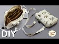 DIY, Zipper sling bag with divided compartments inside