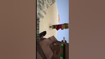 Zombie BOSS MOB With Command Blocks #minecraft #shorts #minecraftshorts L