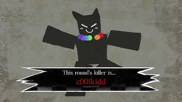"COLORS and ELECTRICITY" c00lkidd skin intro and outro concept (roblox forsaken)