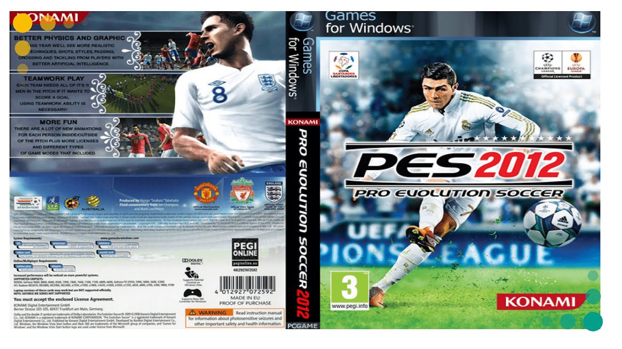 [Gudpley Patch] PES2012 - Original Clean File
