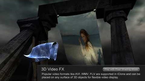 iClone4 Functional Demo - 3D Video FX