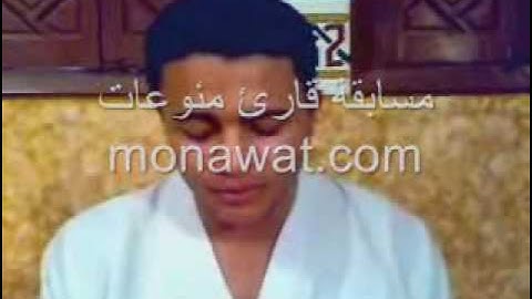 مسابقة قارئ منوعات -المتسابق السادس
