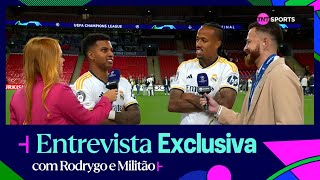 Thumbnail for O PACTO DO REAL MADRID EXISTE?! RESENHA ABSURDA COM RODRYGO E MILITÃO APÓS A FINAL DA CHAMPIONS!