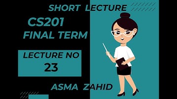 lec23 CS201 introduction to programming