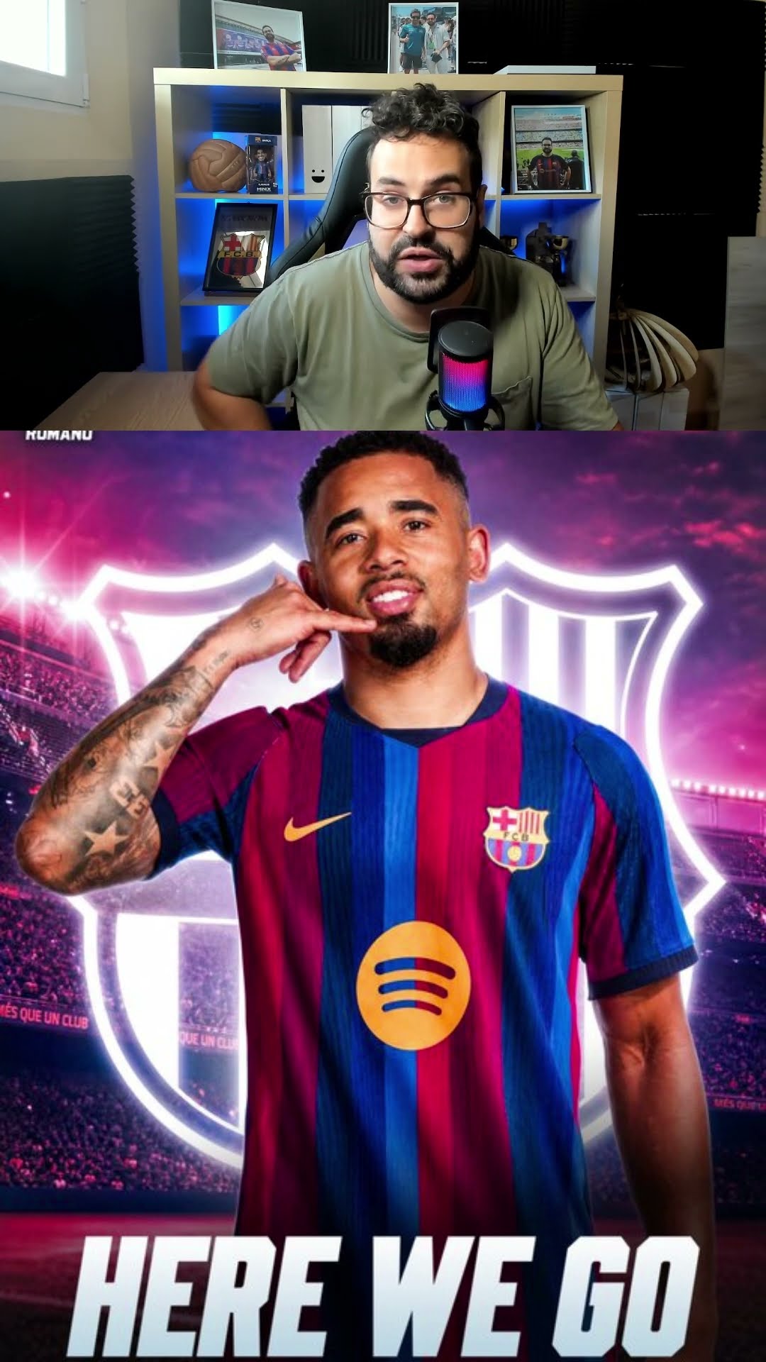 Gabriel Jesus al Barça ¡Here we go! #gabrieljesus #barça #fichajes #fabrizioromano #mancuer