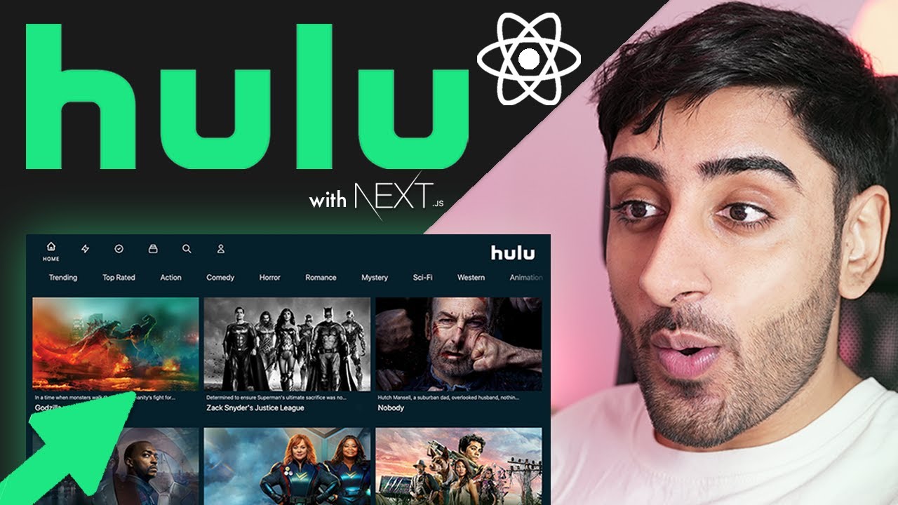 Build Hulu 2.0 with REACT.JS! (Next.js, Tailwind CSS, Responsive)