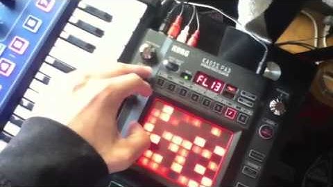 Dabblei - Kaoss pad 3 jam: + Novation MiniNova