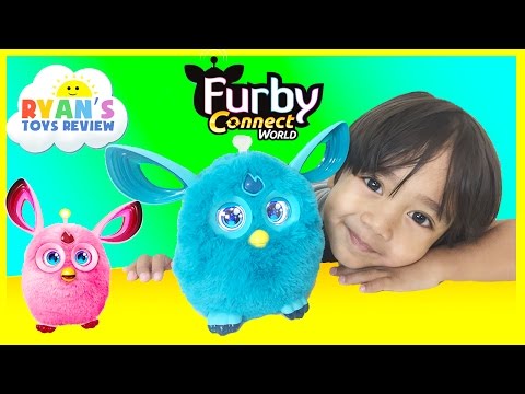 Furby Connect Amazon Exclusive Launch NEW 2016 Toy For Kids Unboxing Playtime Ryan ToysReview