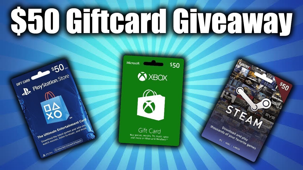 50$ Free PS4, Xbox and Steam Gift Codes giveaway!!! - YouTube