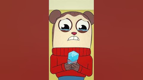 When You Drop An Ice Cube on The Floor 😂 (Animation meme) #shorts