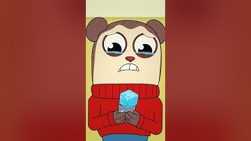 When You Drop An Ice Cube on The Floor 😂 (Animation meme) #shorts