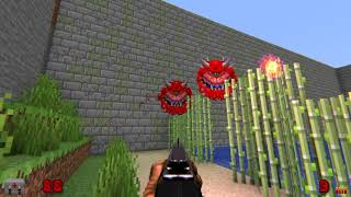 Doomcraft Minedoom test level, alpha.