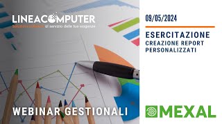 Esercitazione Passepartout Mexal: creazione moduli e report personalizzati