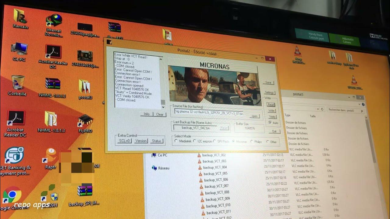 LG 32PC51 Tv not working green light blinking flashing VCT7993P