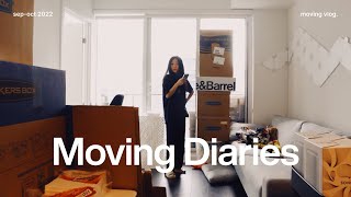 Toronto Vlog - Moving diaries from LA to Toronto, Packing boxes, and Furnishing new home (이사 브이로그)