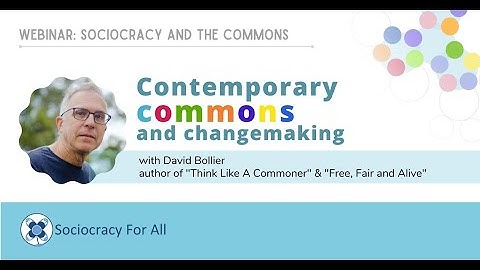 Contemporary Commons and Changemaking with David Bollier