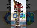 India vs Westindies plying 11 Comparison Wc 2026 #cricketteam #viralshorts