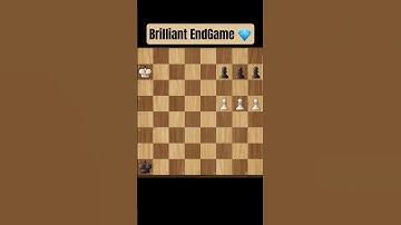 Brilliant EndGame 💎 | Chess Traps #shorts #viralshorts #chess #thesaadgambit