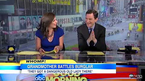 Gangsta Grandma Margaret Jackson Stabs Robber in t...