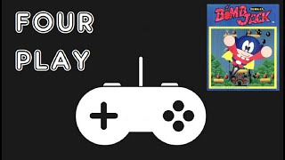 Four Play - Bomb Jack - 16-bit Computer Comparison