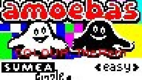 Amoebas Nokia s30 JAVA GAME (Sumea 2002 year) COLOR VERSION