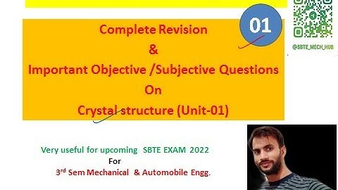 # Important Objective questions # 3rd sem Mechanical & Automobile Enggg. # SBTE EXAM 2022#