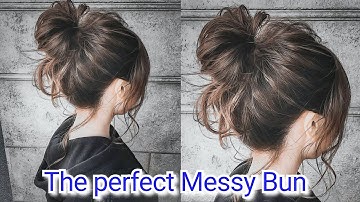 Summer Hairstyles|POV You Found Your Go _ To MessyBun Tutorial |Boho| Short, medium ,long hair