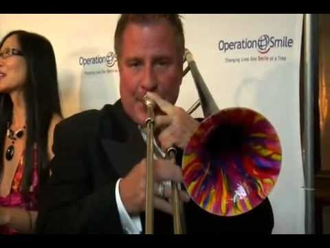 James Moseley Plays the trombone for Operation Smile & WTV