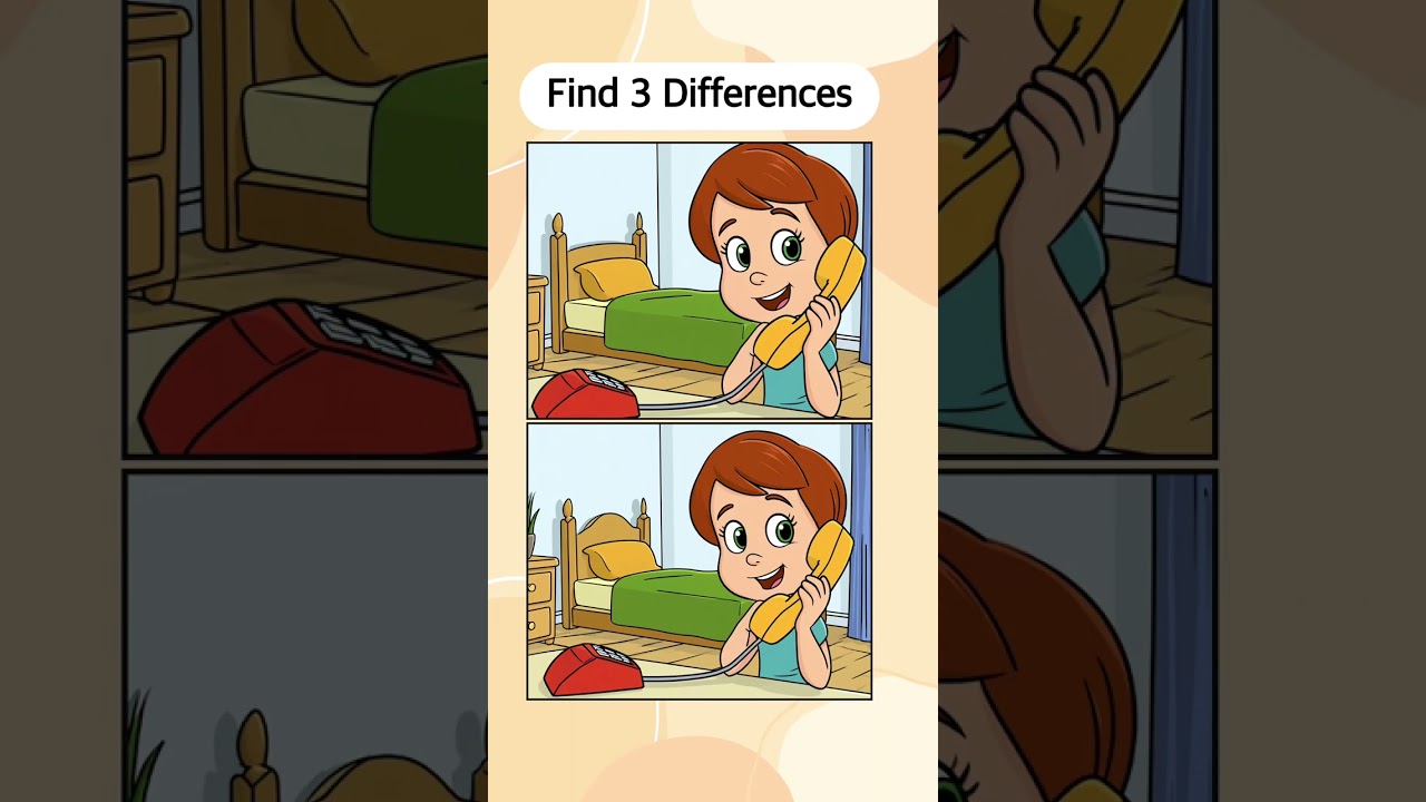 Sharpen your eyes! Fun Spot the difference challenge! #554