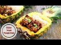 Chicken Teriyaki Pineapple Bowls