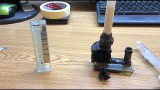 Measuring gas flow with biogas