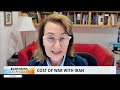 Public policy expert discusses the cost of the war with Iran