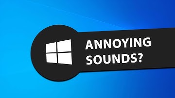 Disable Annoying Notification Sounds in Windows 10