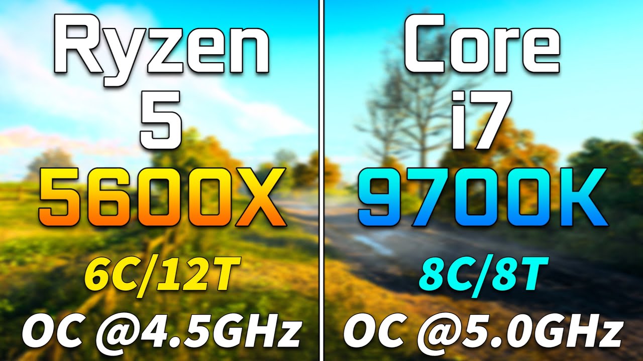 Ryzen 5 5600X vs Core i7 9700K: compare processadores AMD e Intel