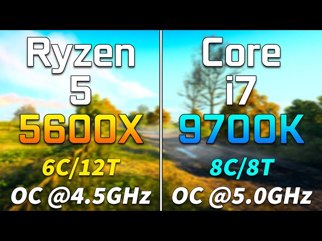 Ryzen 5 5600X vs Core i7 9700K: compare processadores AMD e Intel