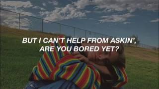 Wallows - are you bored yet? ft. clairo (lyrics)