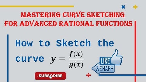 Curve Sketching Tricks You Need to Know!