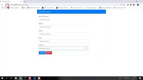 2  Membuat File Koneksi dan Form Input