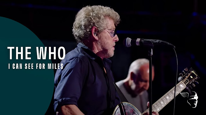 I Can See for Miles Acoustic version - Acoustic performance video thumbnail