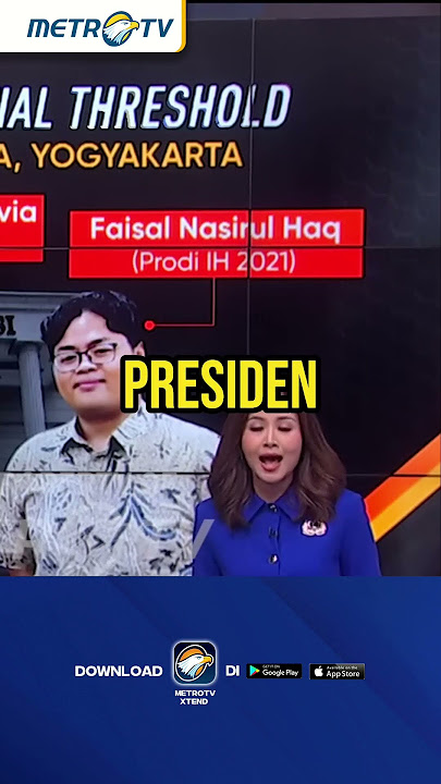 Empat Mahasiswa Gugat Ambang Batas Pencalonan Presiden #shorts