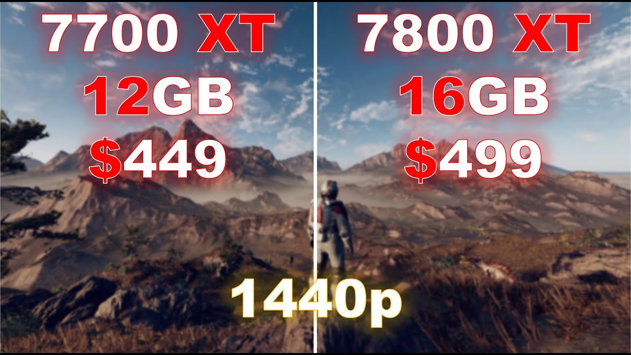AMD Tackles The 1440p Market With New RX 7800 XT And RX 7700 XT GPUs -  GameSpot