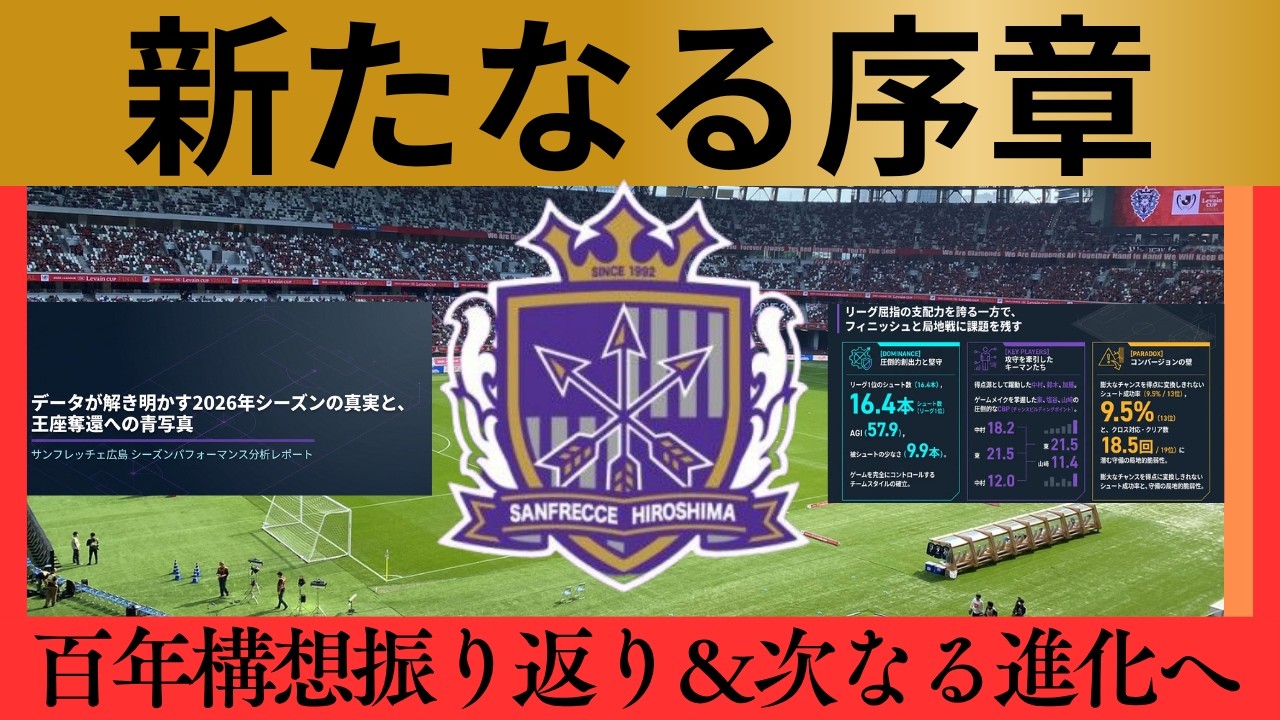 サンフレッチェ広島】百年構想リーグ振り返り！今大会のチームの特徴や