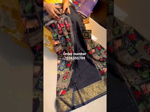 beautiful sarees more collections follow my insta page Durga saree collection,👇