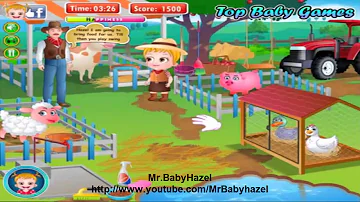 Baby Hazel Farm Animals Tour - Games-Baby level 2