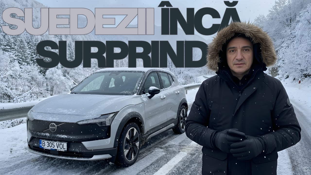 IUTE CA PORSCHE, MAI IEFTIN DECÂT TESLA! - VOLVO EX30 CROSS COUNTRY